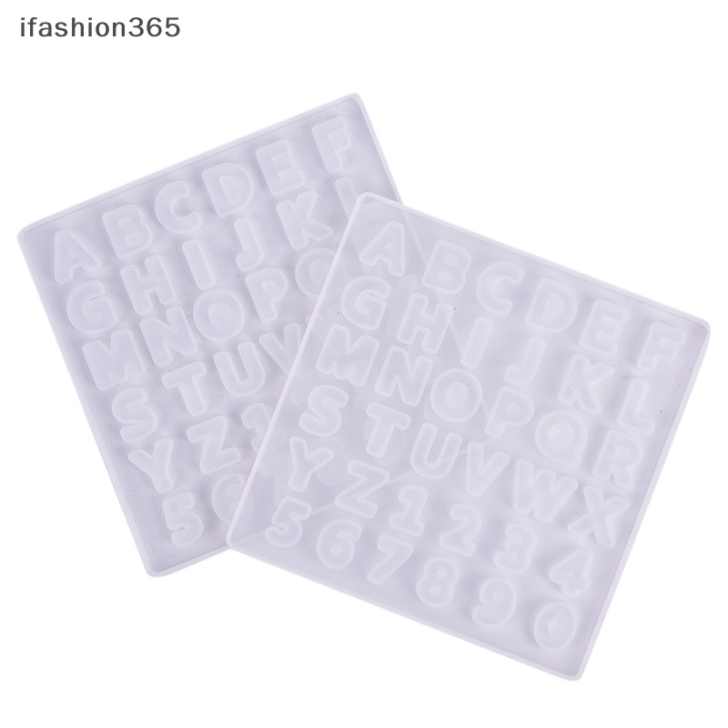 Khuôn Silicone Làm Nhựa Resin Hình Chữ Cái Và Số DIY Thời Trang ifashion365 Vn VN