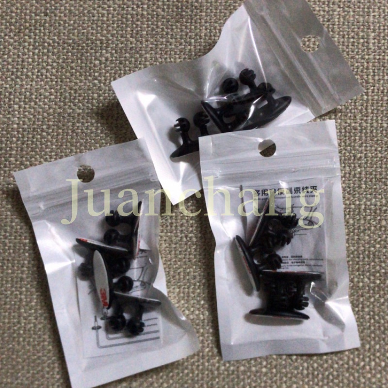 Set 10 / 50 Kẹp Cố Định Dây Cáp Sạc Xe Hơi / Văn Phòng