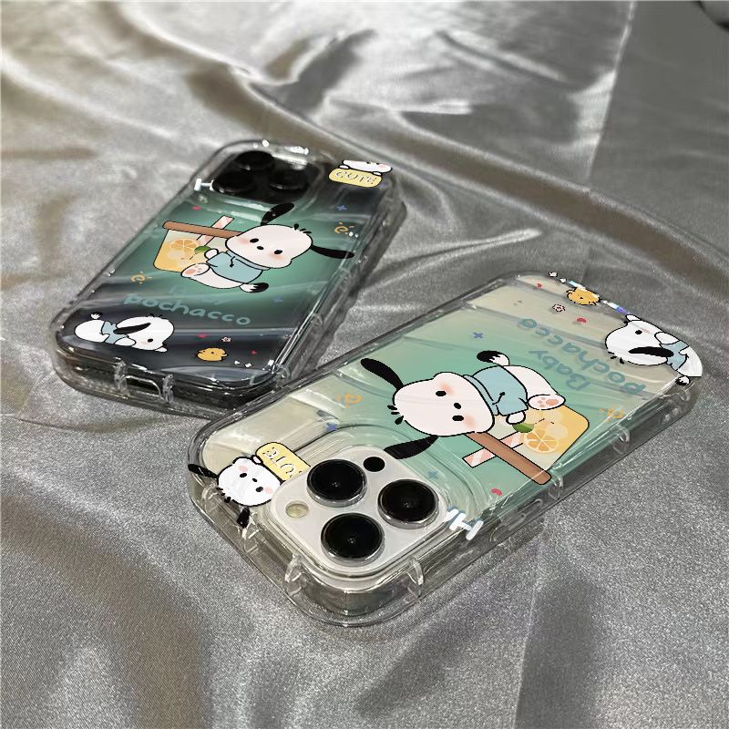 Ốp Điện Thoại Mềm Trong Suốt Họa Tiết Chú Chó Pacha Dễ Thương Cho Iphone 11Sins8 Iphone14Promax 7 1312 / / plus xr XILY