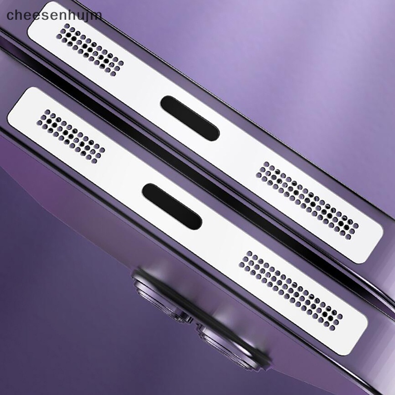 1 / 2 Miếng Dán Kim Loại Chống Bụi Dành Cho Loa IP 14Pro 13Max