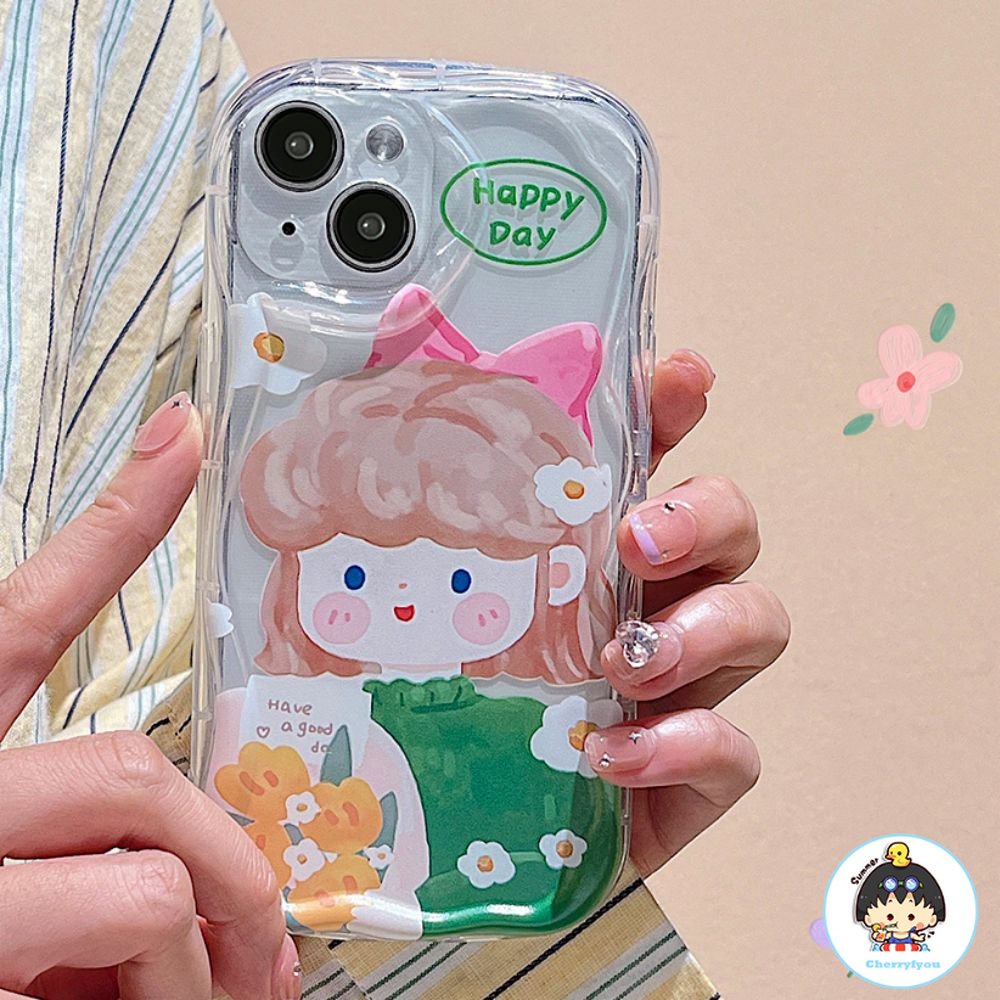 Ốp Điện Thoại TPU Mềm Trong Suốt Chống Sốc In Họa Tiết Graffiti Dễ Thương Dành Cho IPhone 11 12 13 14 Pro Max