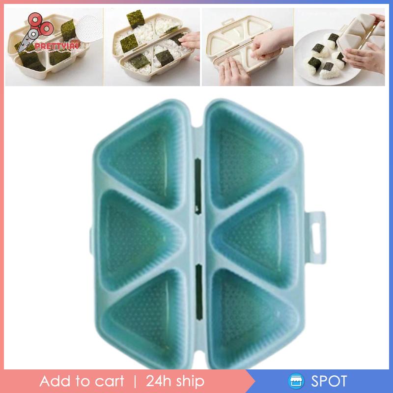 Máy Làm Sushi 6 Ngăn Cho Người Mới Bắt Đầu Onigiri 1