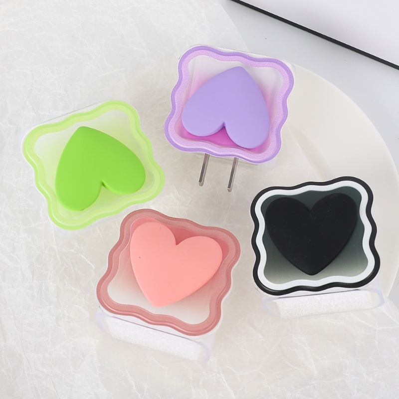 Vỏ Bảo Vệ Hộp Sạc Tai Nghe Bằng Silicon TPU Hình Nơ 3D Cho IOS Charger 18 / 20W