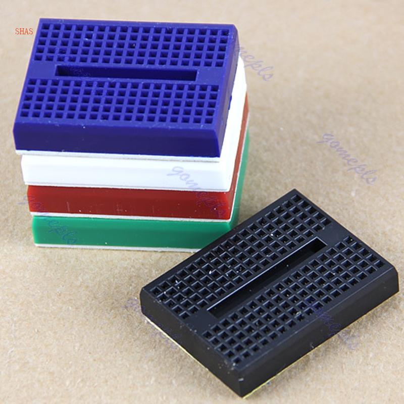 1 Bảng Mạch Breadboard Mini 170 Lỗ Không Hàn Cho Khiên Chắn Mới