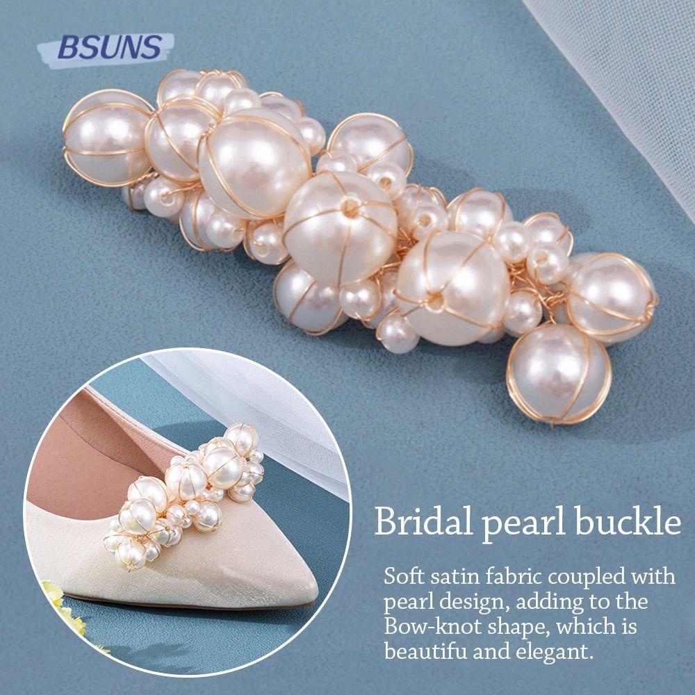 BSUNS 1 Cặp Trâm Cài Áo Hình Giày Cao Gót Cho Tiệc Cưới