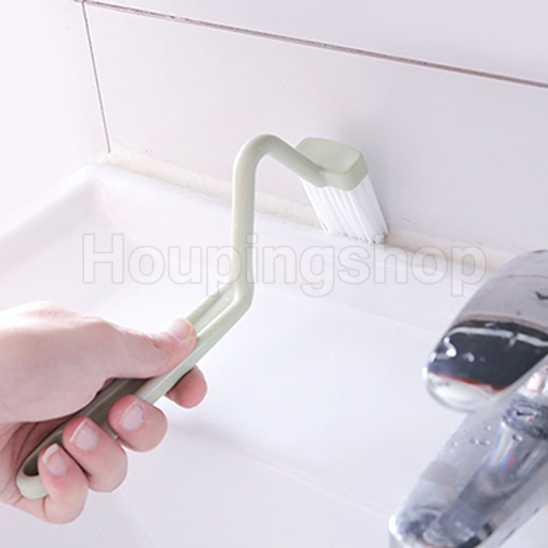 Bàn Chải Vệ Sinh Toilet / Nhà Bếp / Phòng Tắm Hình Chữ S Tiện Dụng