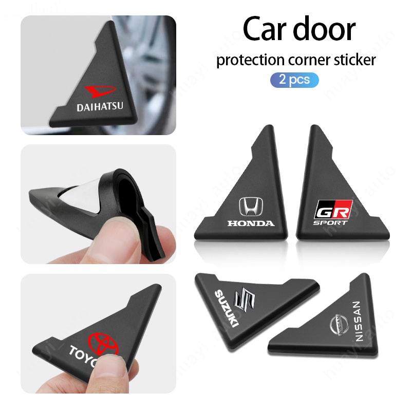 Bộ 2 / 4 Miếng Silicone Bảo Vệ Góc Cửa Xe Hơi Kia Kn Chống Va Chạm Cho Seltos Kx3 Bongo Sonet K3 Sorento Soluto Picanto Sedona