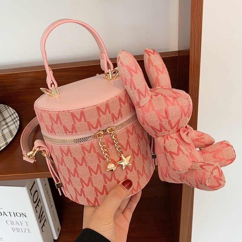 Túi Đeo Chéo Dáng Tròn Phong Cách Hàn Quốc Thời Trang Mùa Hè Cho Nữ