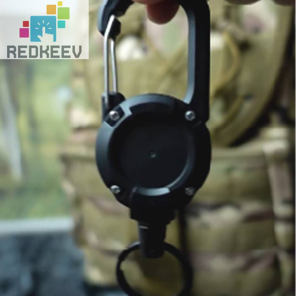 Móc Khóa Dây Thắt Lưng Có Thể Thu Gọn Tự Động Tiện Dụng