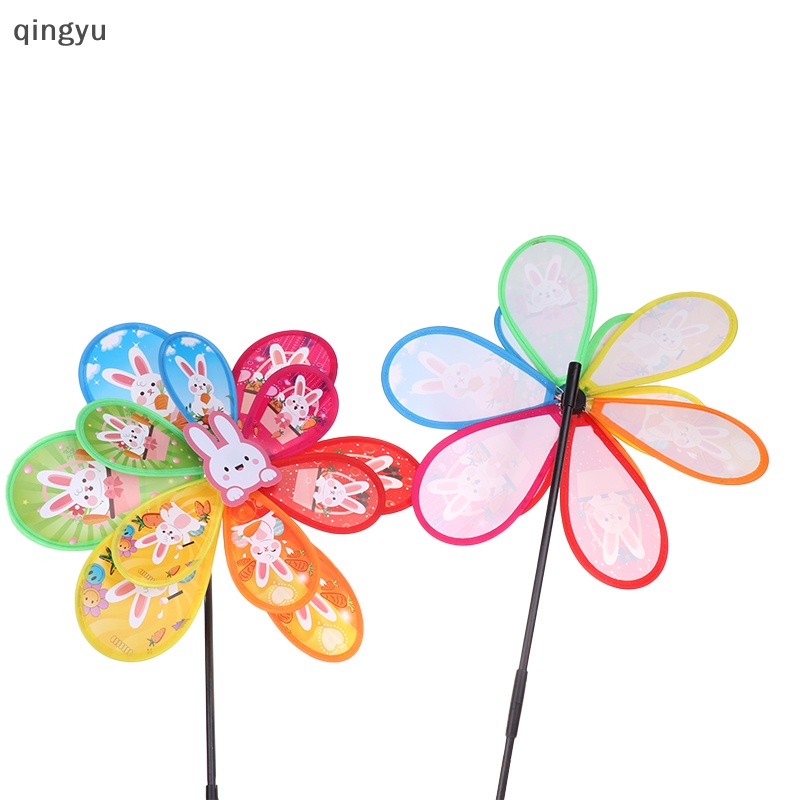 Đồ Chơi Thỏ Bằng Nhựa Hai Lớp Nhiều Màu Sắc qingyu Dành Cho Trẻ Em