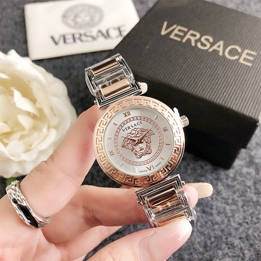 VERSACE Đồng Hồ Đeo Tay Thời Trang Sành Điệu Cho Nữ
