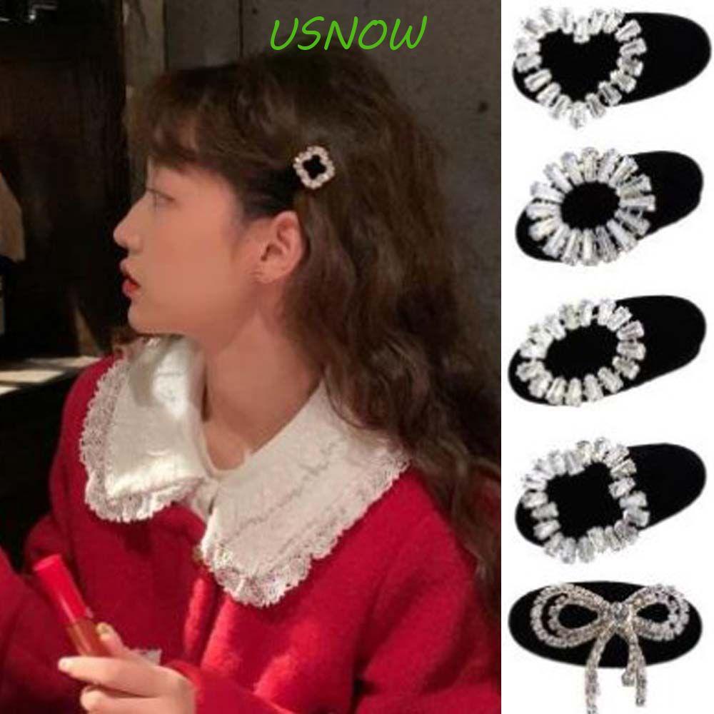 Kẹp Tóc Hình Trái Tim Phong Cách Vintage Thanh Lịch Cho Nữ|Kẹp Tóc Hình Chiếc Nơ Xinh Xắn Cho Nữ