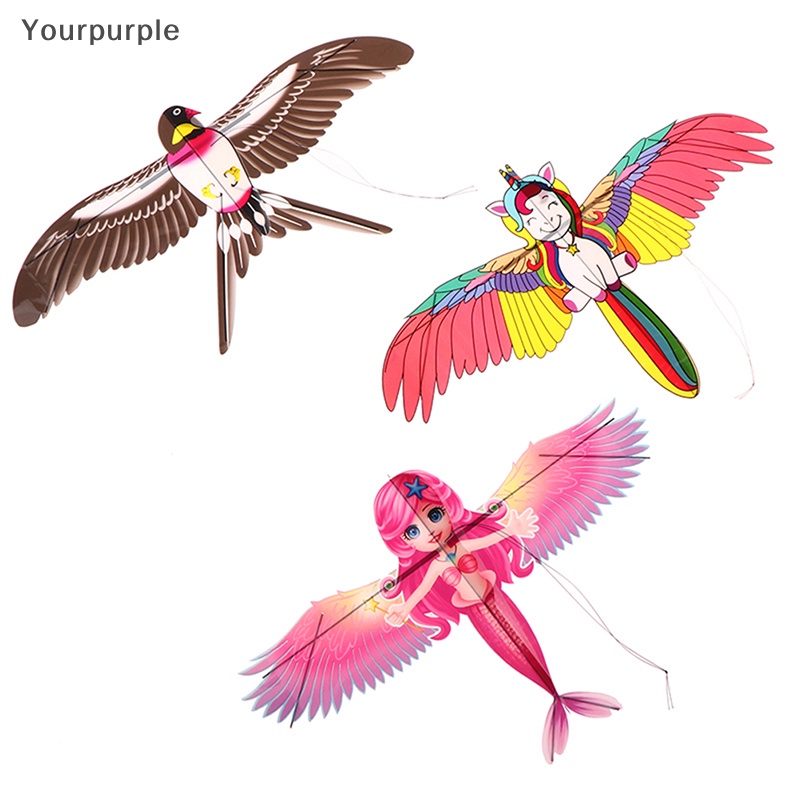 Yourpurple  diều mini bay cho trẻ em 3D diều Túi diều năng động Cánh Đại Bàng diều vi phim hoạt hình đồ chơi nhựa VN