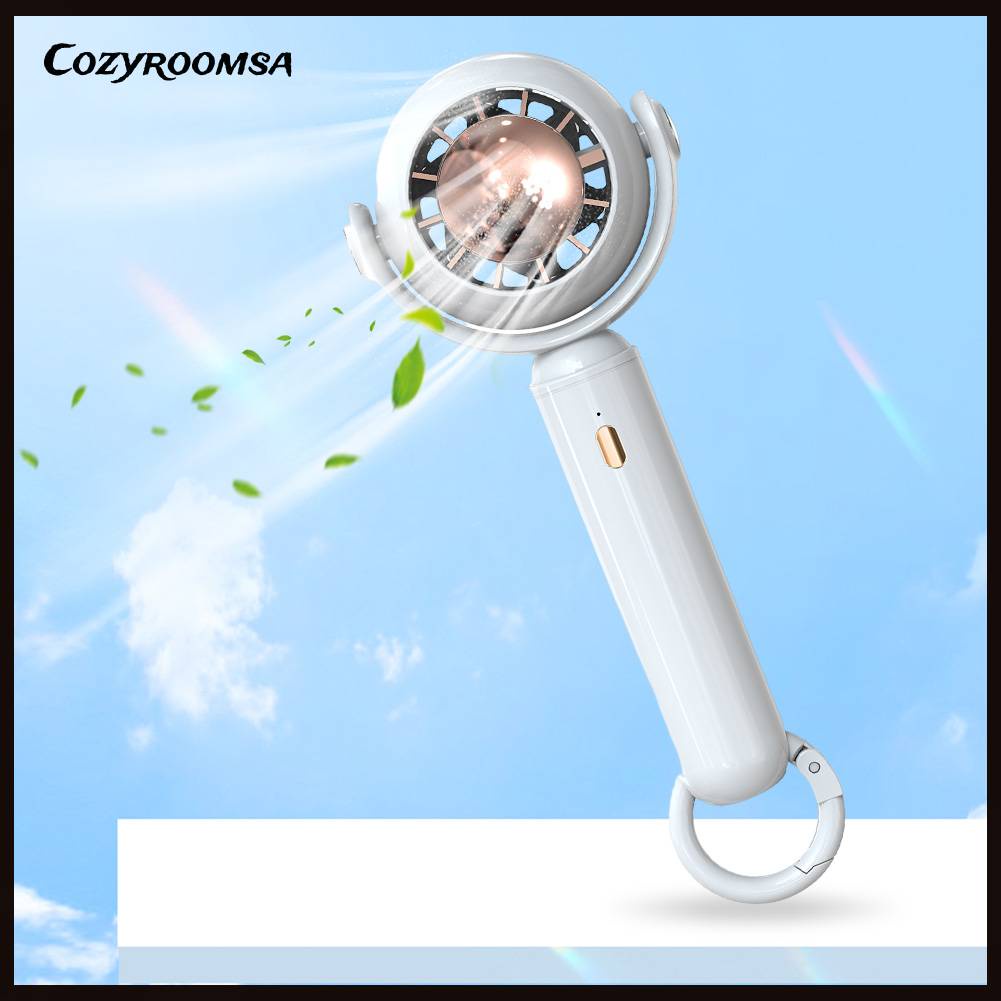 Quạt Làm Mát Cầm Tay 1200mAh Tiện Dụng Cho Gia Đình / Văn Phòng / Trường Học