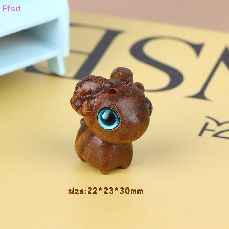 {Ffsd} Mặt Dây Chuyền Hình Cừu Nhỏ Màu Xanh Lá Chạm Khắc Dễ Thương Làm Quà Tặng DIY