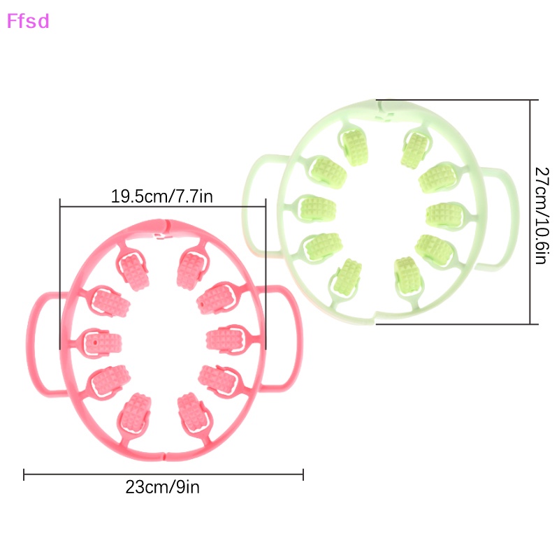 {Ffsd} Kẹp Mát Xa Chân Annular Bằng Nhựa Thư Giãn Ống Chân Khi Tập Yoga * Bán Chạy