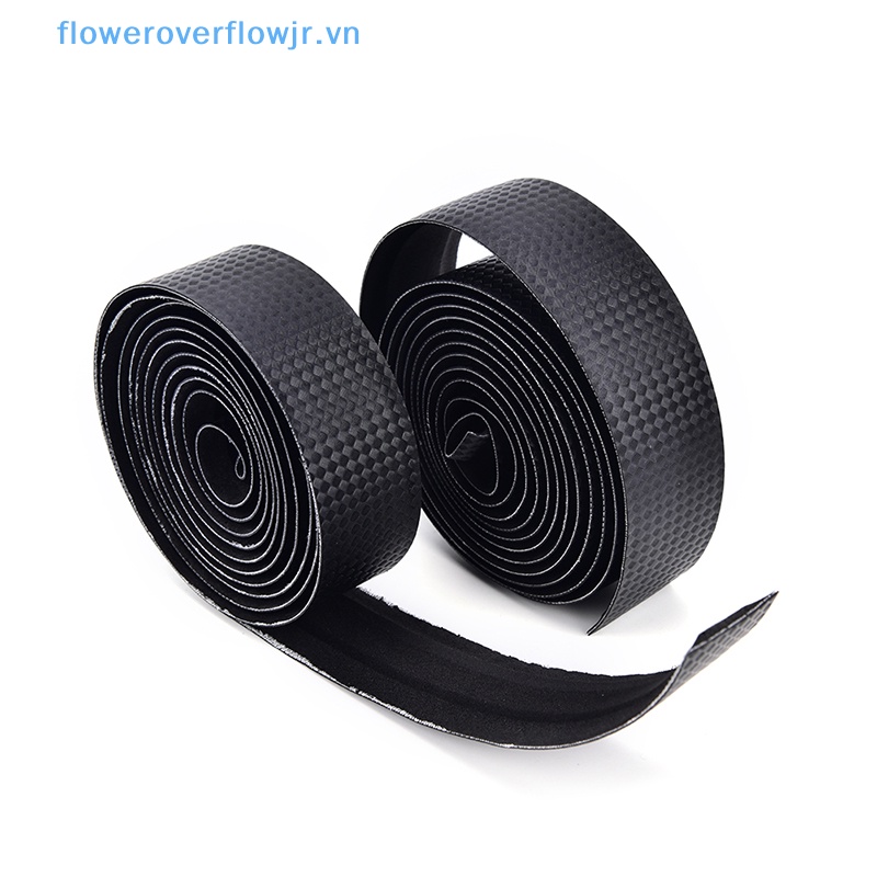 Set 2 Băng Quấn Tay Lái Xe Đạp + 2 Nút Chặn Bằng Sợi Carbon