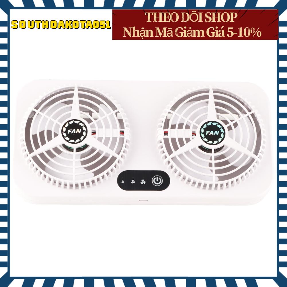 Southdakota051 Quạt Thông Gió Ô Tô Chuyên Nghiệp 3 Tốc Độ Lưu Yên Tĩnh Làm Mát USB Cho Gia Đình