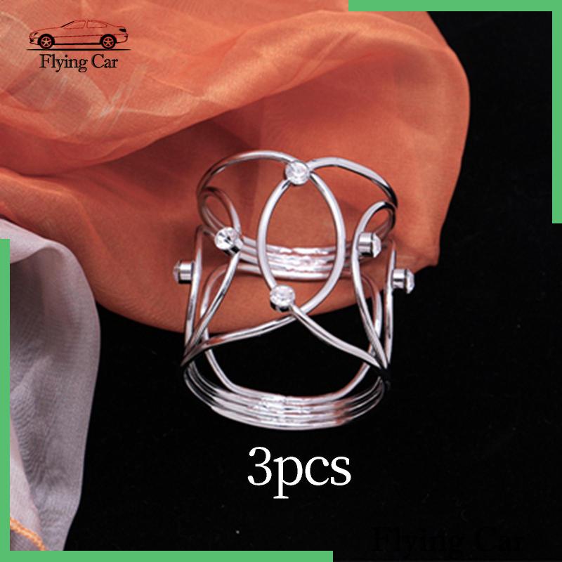 Bộ 3 Vòng Giữ Khăn Ăn Tiện Dụng Cho Ngày Lễ