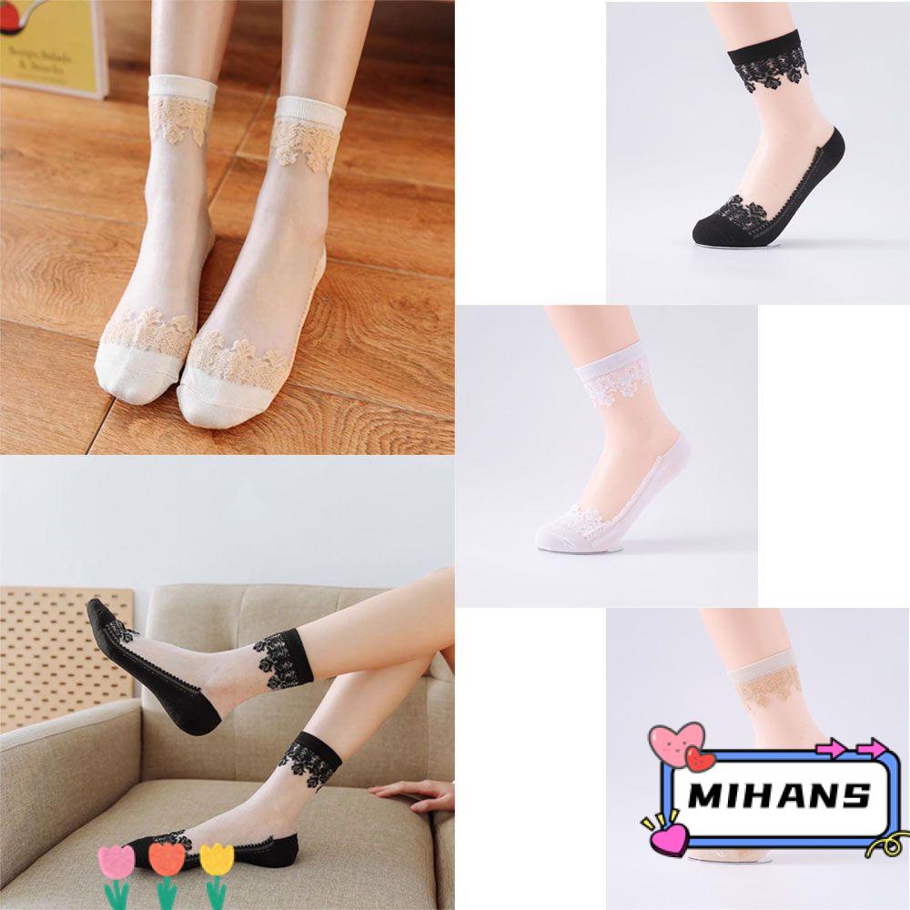 MIH Vớ Ren Trong Suốt Thoải Mái Cho Nữ