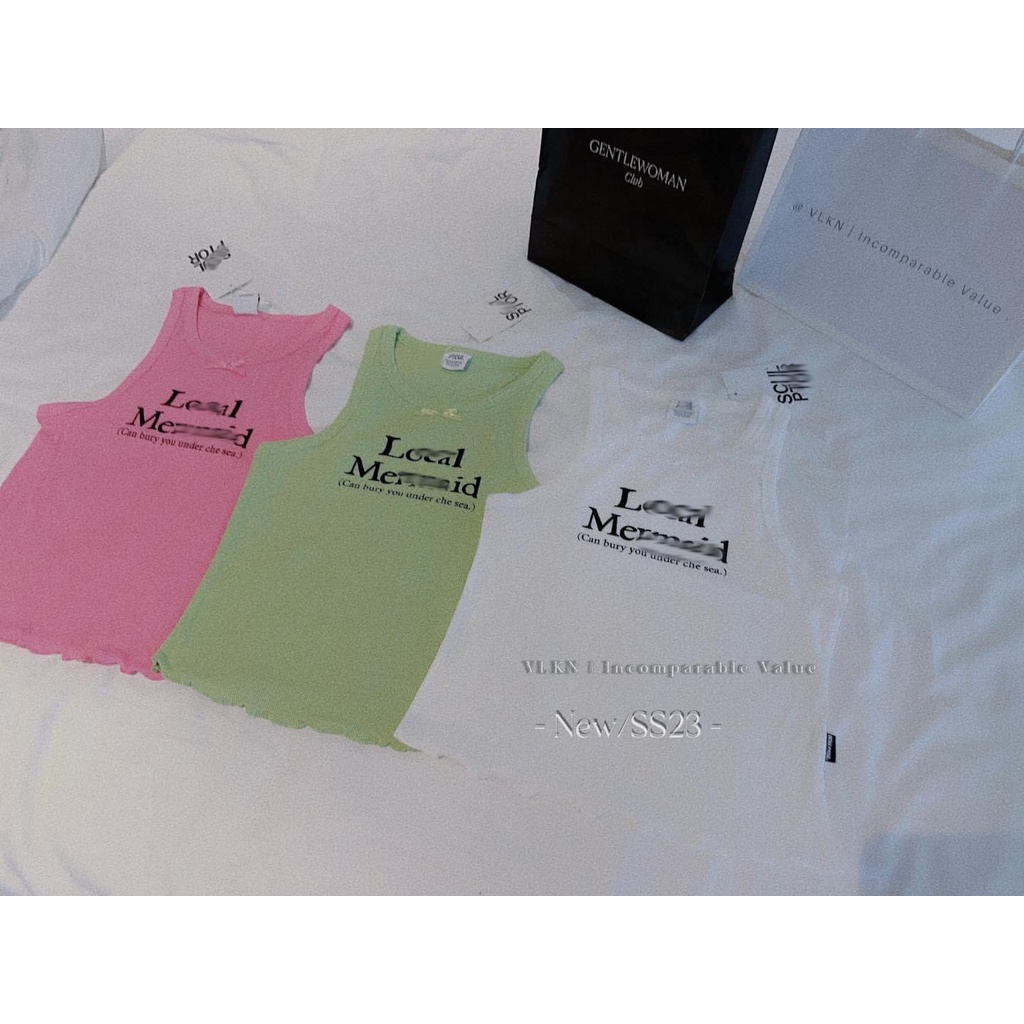 Áo ba lỗ lo.cal mer.maid cuốn biên