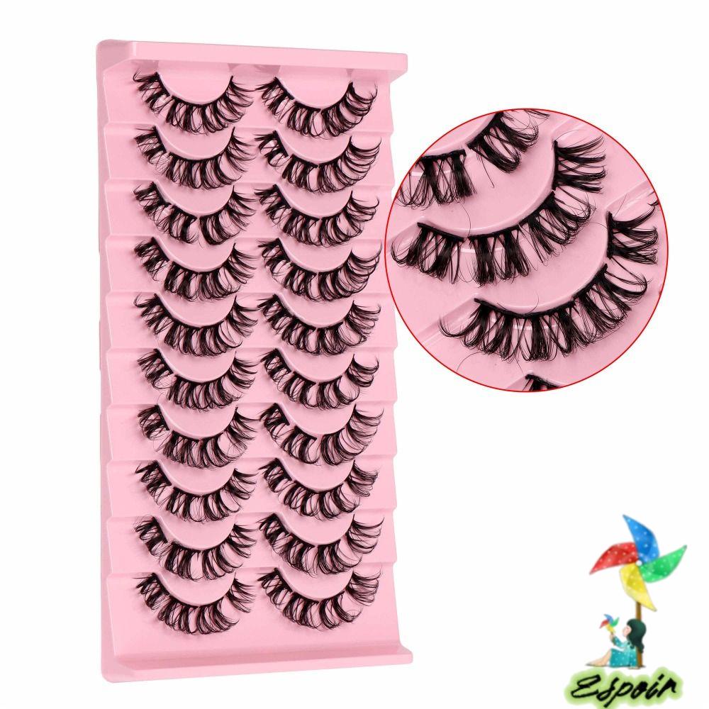 ESPO Bộ 10 Cặp Lông Mi Giả Tự Làm Tiện Dụng