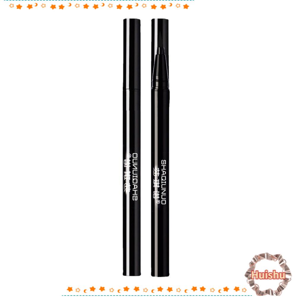 HS Bút Kẻ Mắt Hai Đầu Màu Đen Siêu Mỏng