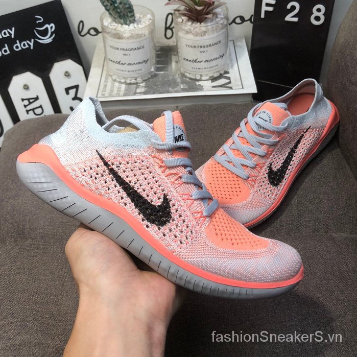 Giày Thể Thao Nam Nữ Siêu Nhẹ Thoáng Khí Free RN Flyknit 2018
