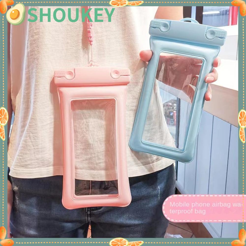 SHOUKEY Túi Đựng Điện Thoại Bằng PVC Chống Thấm Nước IPX8 Tiện Dụng Cho Iphone