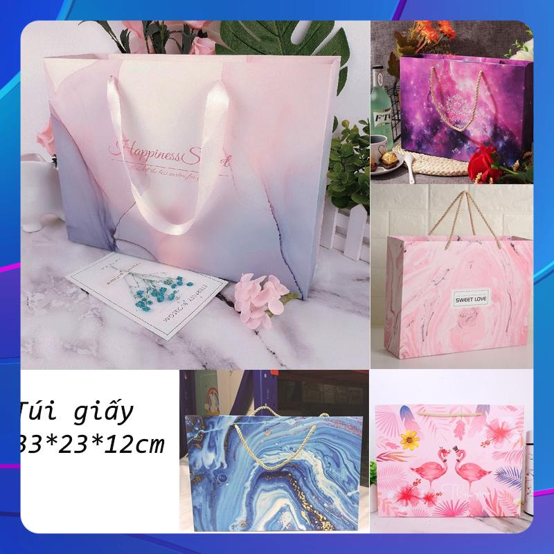 (nhiều mẫu)túi giấy size 30 cm đựng quà tặng sang trọng tặng sinh nhật bạn gái, đôi tác valentine, ngày lễ 10xtimes