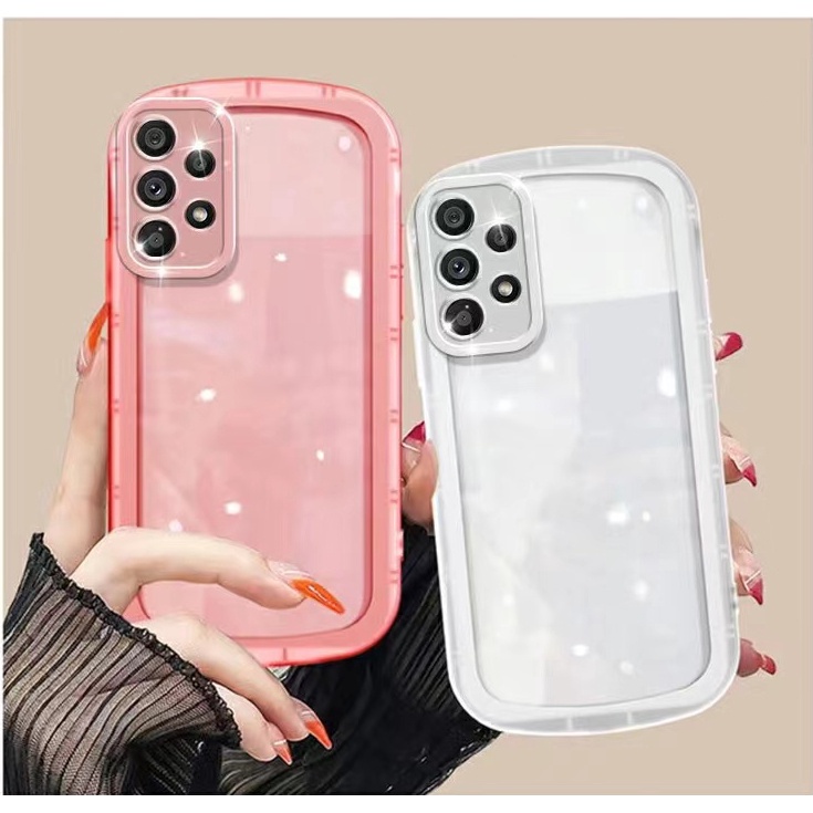 Ốp Điện Thoại TPU Màu Kẹo Trong Suốt Chống Sốc Cho Samsung Galaxy S23 S22 S21 Plus S23 Ultra