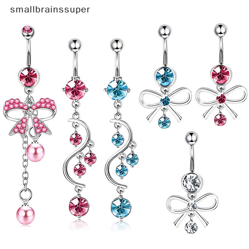 Khuyên Rốn Bằng Thép Không Gỉ Hình Bướm Thời Trang Cho Nữ SBS