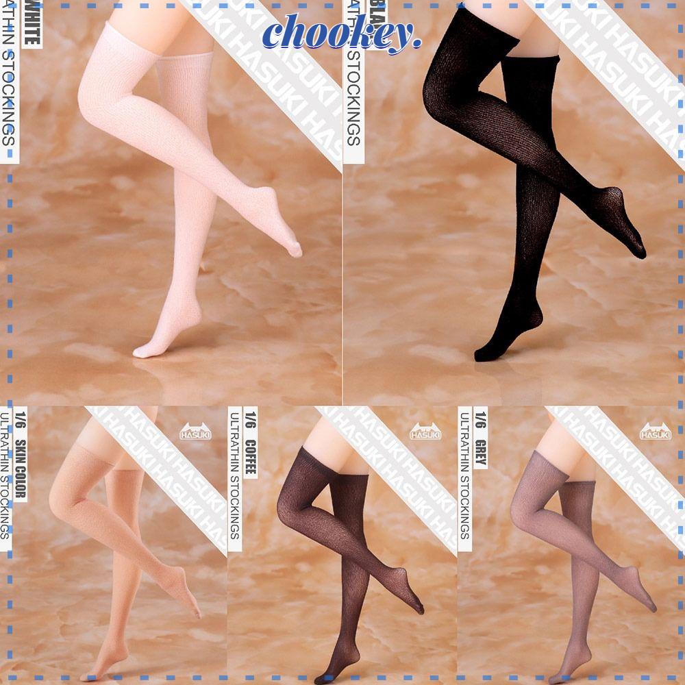 CHOOKEY 1 Đôi Tất Mỏng Chất Lượng Cao Cho Búp Bê