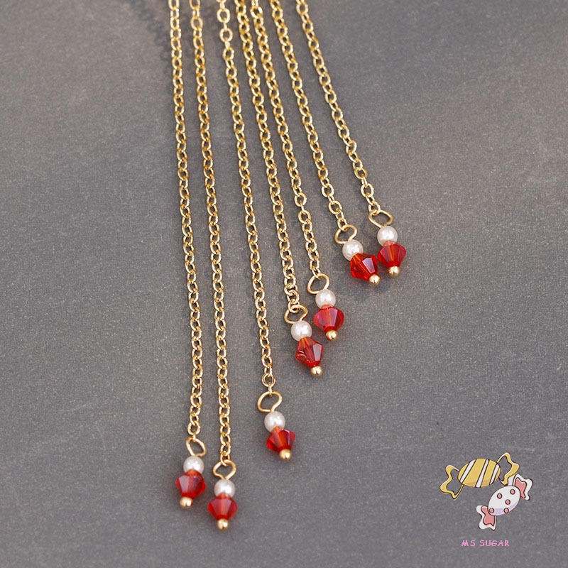 YADORNOS Trâm Cài Tóc Tua Rua Vàng Phong Cách Trung Hoa Cổ Điển Cho Nữ