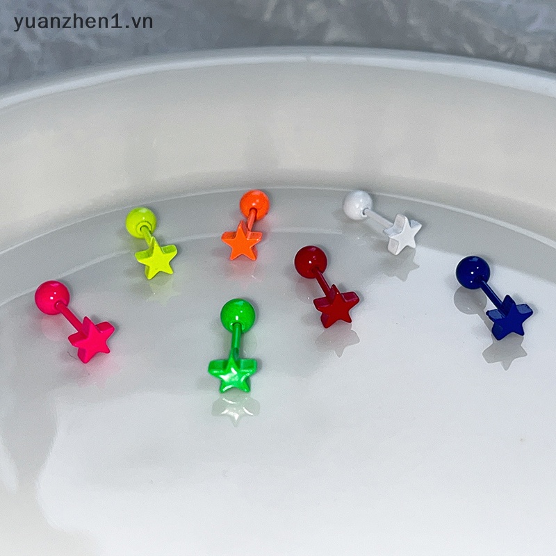 1 Khuyên Tai Ngôi Sao Dạ Quang Thời Trang Nữ Tính