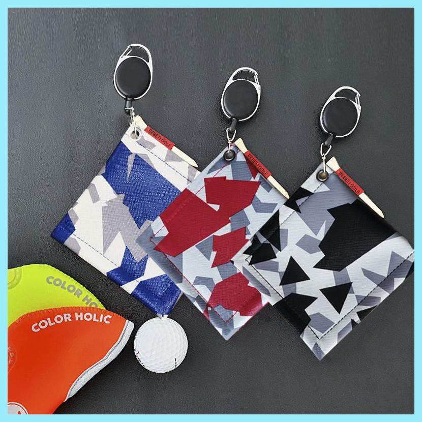 Khăn Vải Hai Màu Họa Tiết Rằn Ri Phong Cách Hàn Quốc Di Động Tinh Tế Cho Người Mới Bắt Đầu Chơi GOLF tdevn