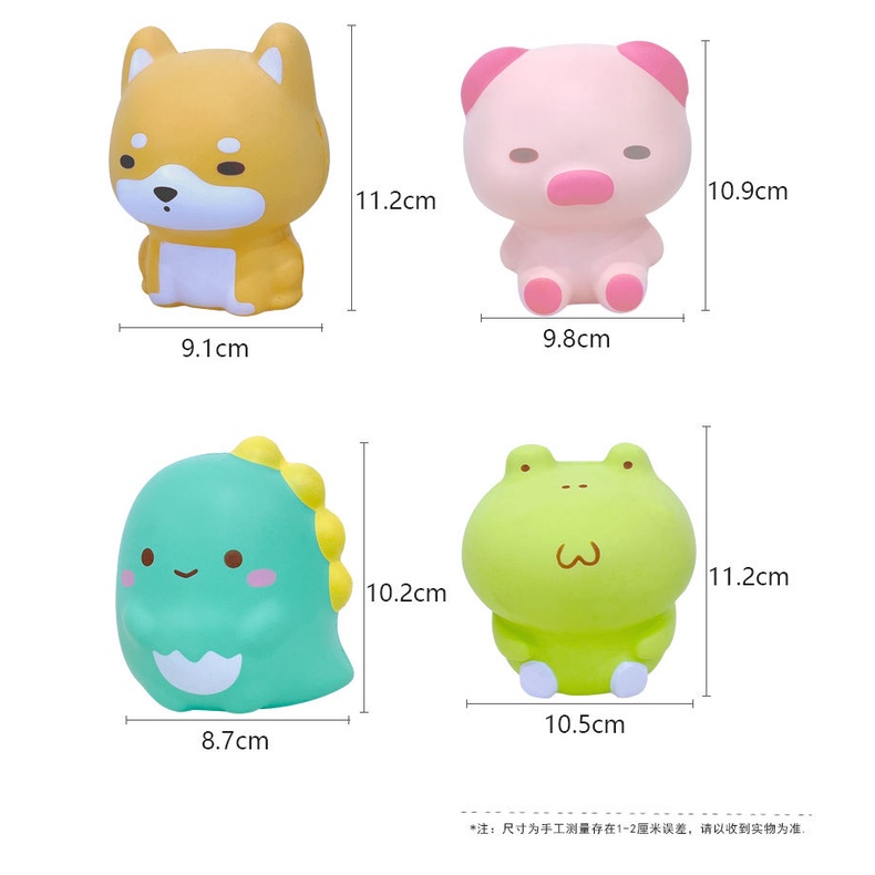 (MớI) Đồ Chơi BóP Squishy HìNh Con VậT Dễ Thương, GiúP GiảM Stress