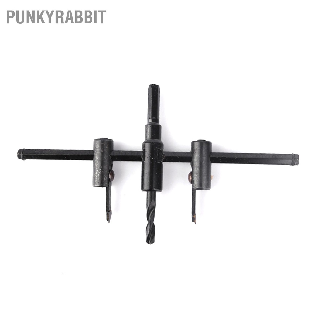 PunkyRabbit Vòng Tròn Cưa Lỗ Có Thể Điều Chỉnh Loại Máy Bay Dụng Cụ Mở Kim Dao Phay Chế Biến Gỗ Mũi Khoan