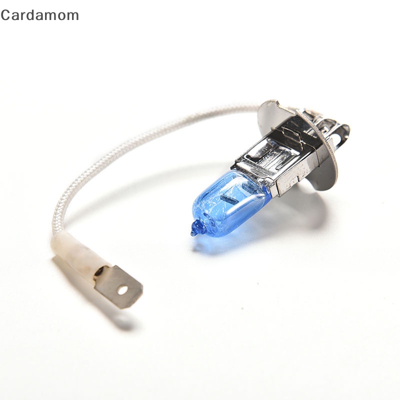 Set 2 Bóng Đèn Pha H3 12V 55W Ánh Sáng Trắng Siêu Sáng Dành Cho Ô Tô