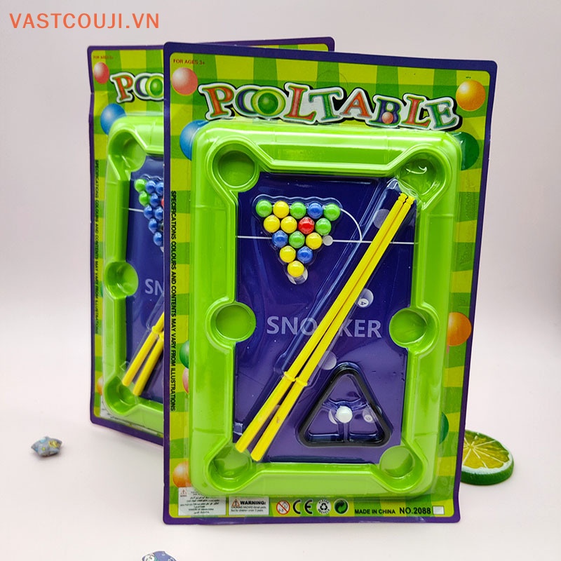 Bộ Đồ Chơi Bida Mini Để Bàn Giải Trí Vui Nhộn Cho Bé