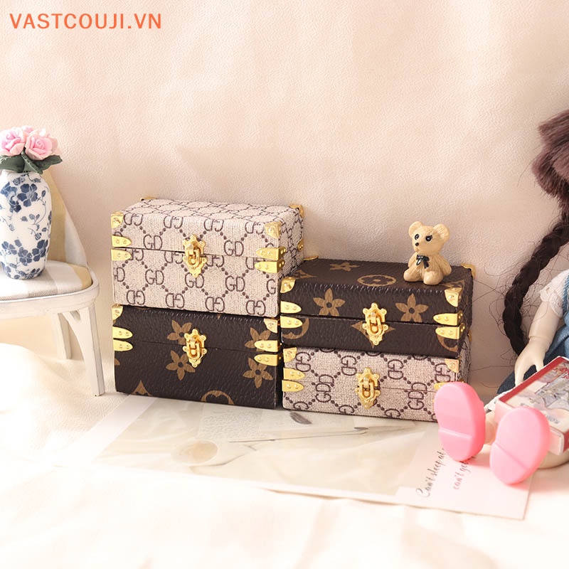 Va Li Mini Tỉ Lệ 1: 12 Dùng Để Trang Trí Nhà Búp Bê