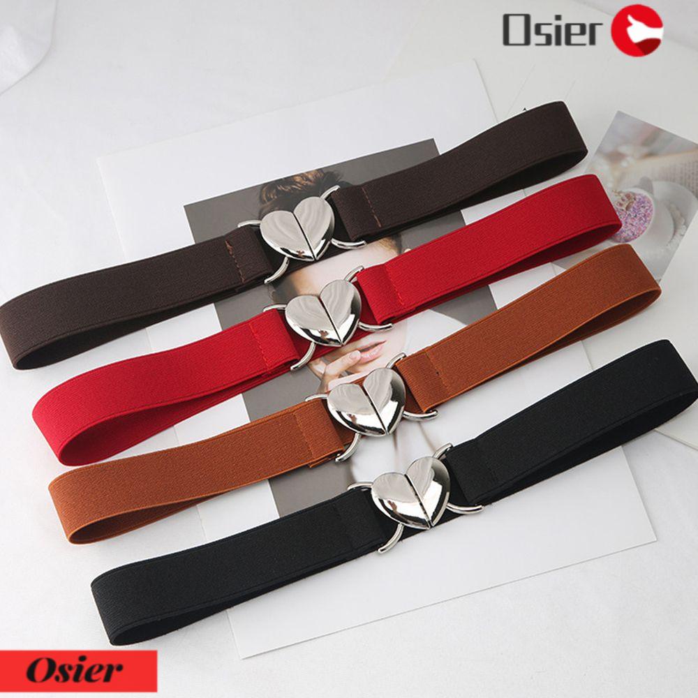 OSIER1 Thắt Lưng Co Giãn Trang Trí Đầm Nữ Tính