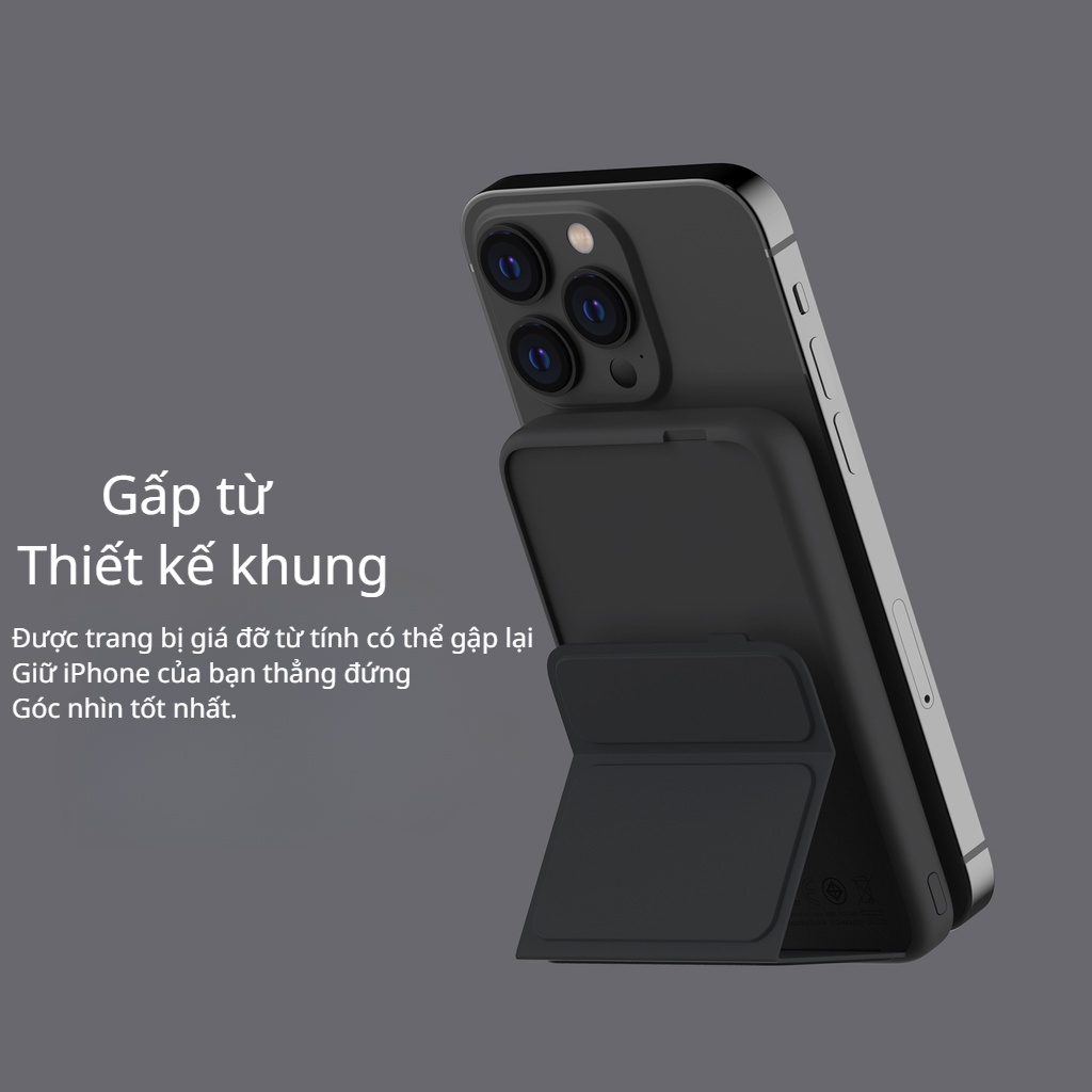 Sạc Dự Phòng Không Dây Orsen EW56 MagCharge 7000mAh | Túi Pin Sạc Dự Phòng USB Loại C 100% Chất Lượng Cao