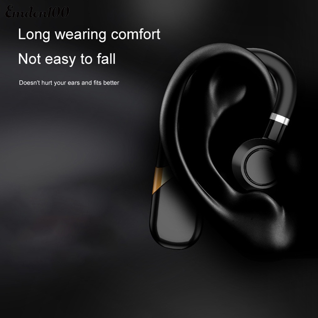 1 Tai Nghe Bluetooth 5.0 IPX7 Dạng Móc Vành Tai X9 Chống Thấm Nước Cho Điện Thoại