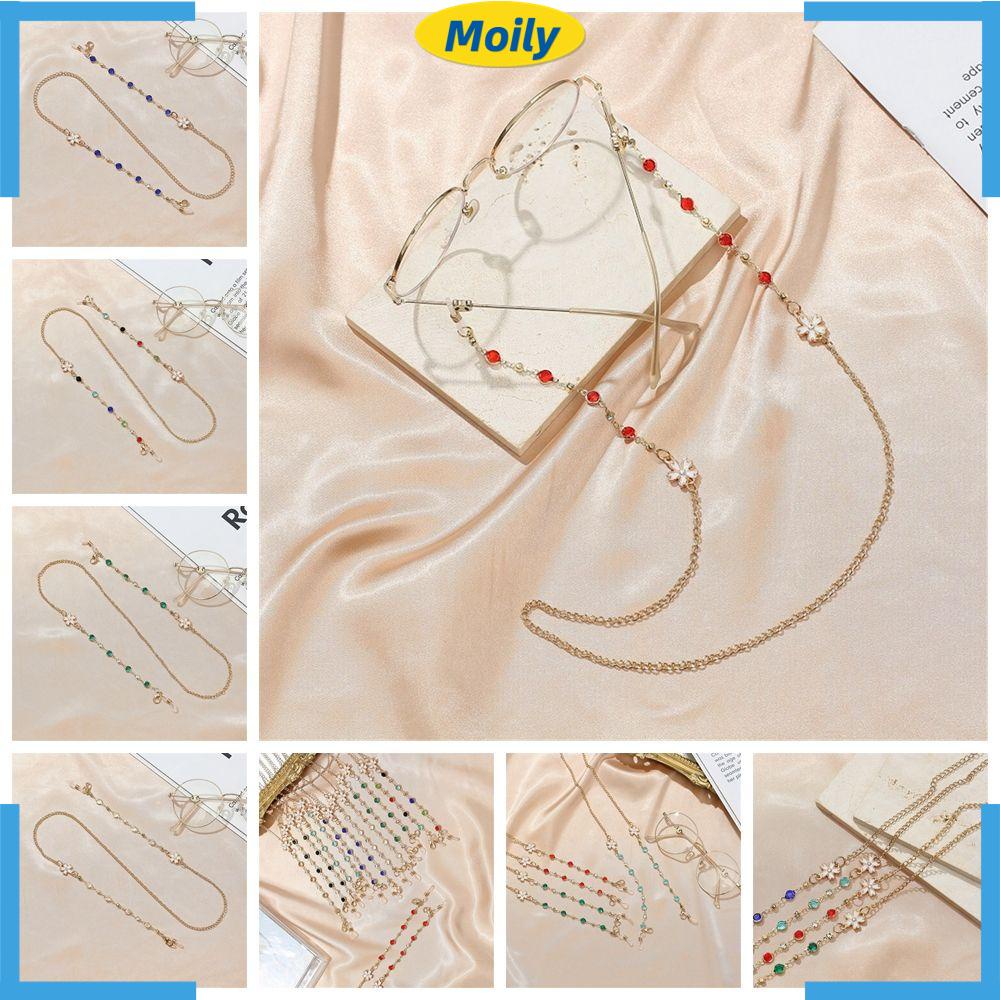 MOILYVN Dây Giữ Mắt Kính Chống Thất Lạc Nhiều Màu Sắc