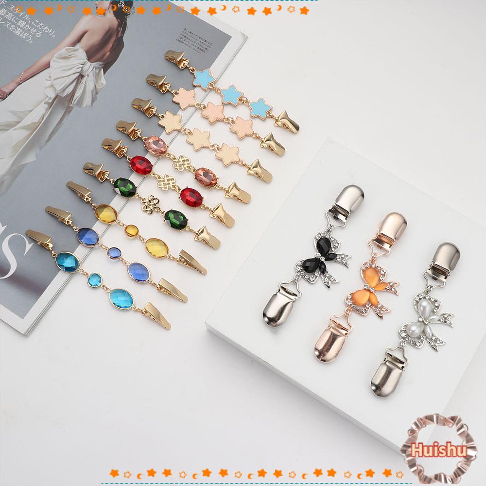 HS Kẹp Cài Áo Hình Chú Vịt Đính Đá Thời Trang