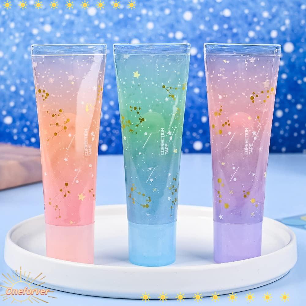 FOREVER Bút Xóa Giấy Trắng / Xanh Dương / Tím / Hồng Nhanh Khô Tiện Dụng Cho Văn Phòng