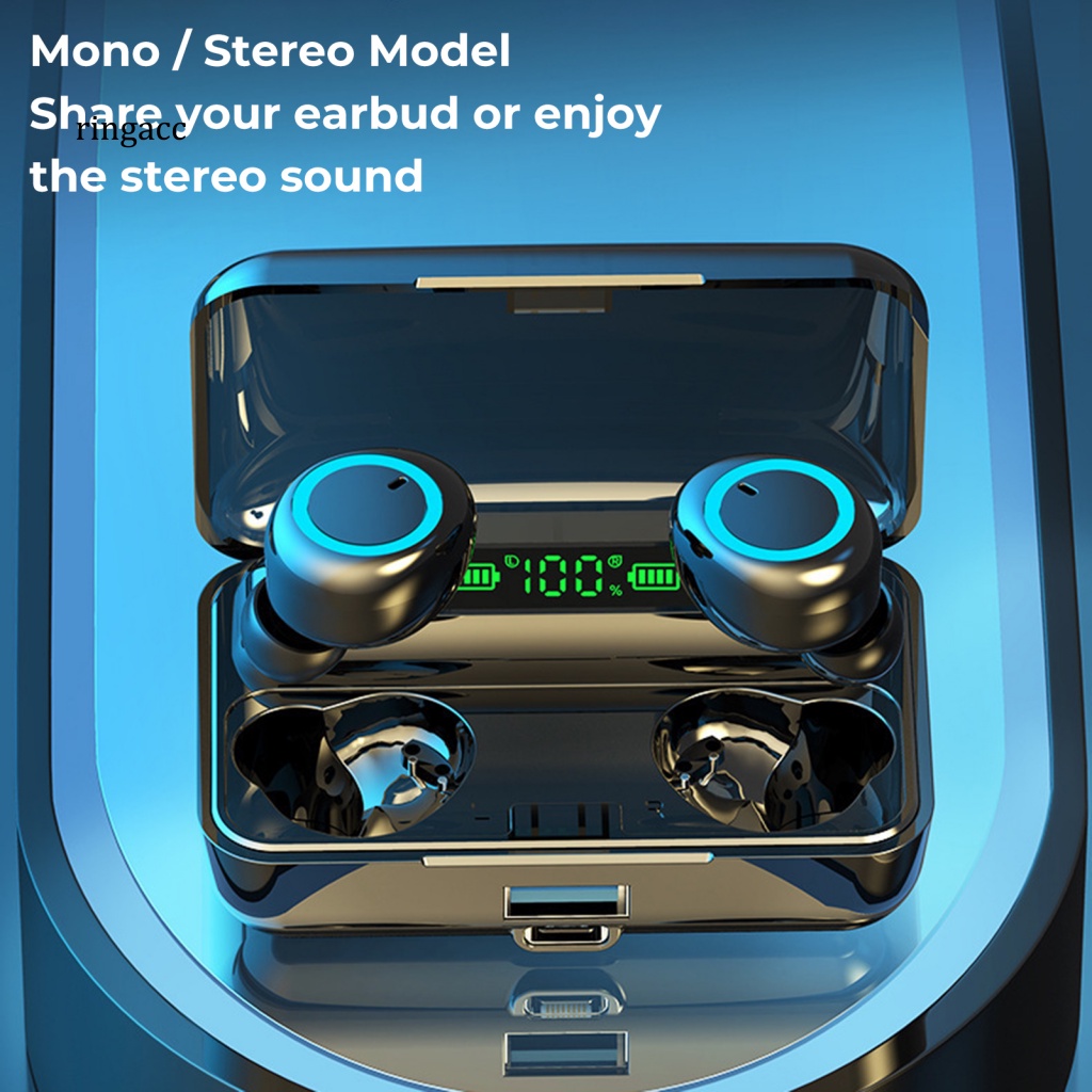 1 Cặp Tai Nghe Không Dây RGA ABS Chuyên Nghiệp Điều Khiển Bằng Giọng Nói