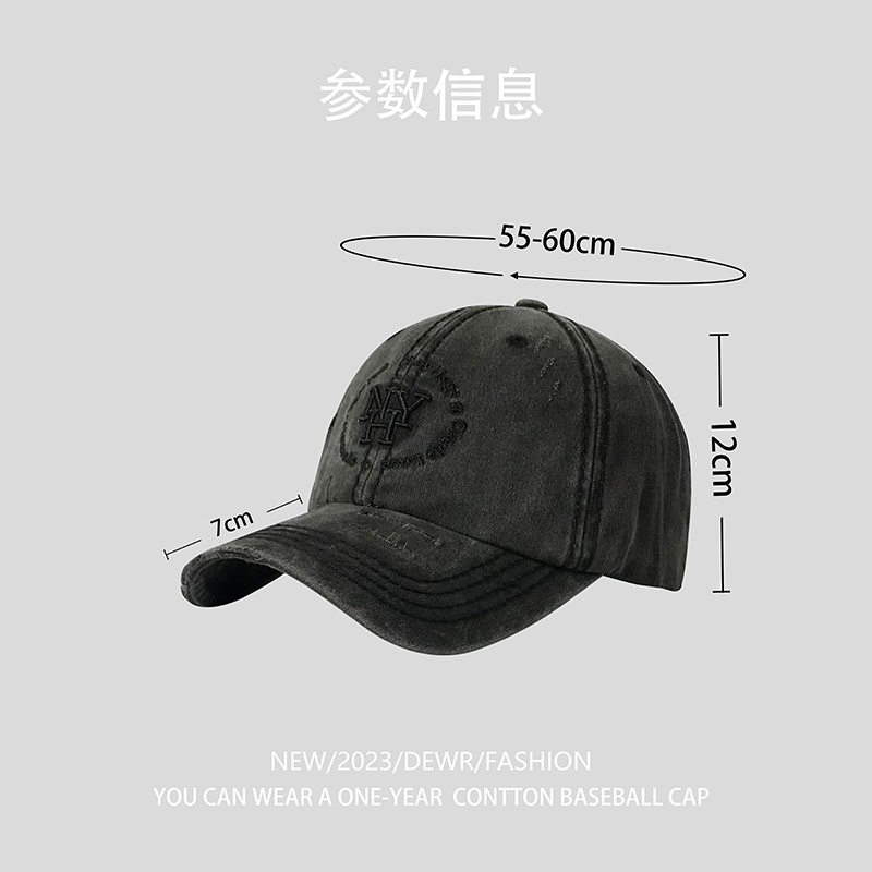 Mũ Lưỡi Trai Thêu Chữ Phong Cách Hàn Quốc Thời Trang Cho Nữ