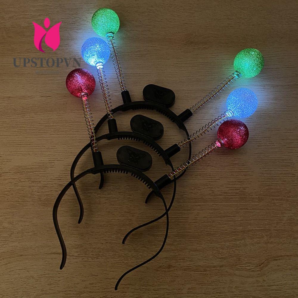 UPSTOPVN Băng Đô Cài Tóc Bằng Nhựa Có Ăng Ten Hóa Trang Halloween